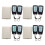 4X  12V 4 Channel 200M Wireless RF Remote Control  2 Transmitter + Receiver 1