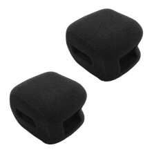 2X RéDuction Du Bruit Du Vent Housse en Mousse ÉPonge Coupe-Vent pour  Hero 5 4 Session Cam