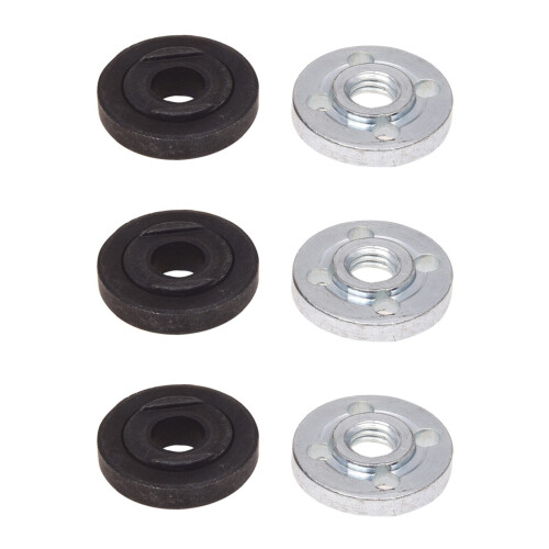 6Pcs Replacement Angle Grinder Part Inner Outer Flange for  9523