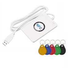 ACR122U RFID IC  Card Reader Duplikator+5XUID Nyckelring Skrivare Kopiator Skrivbar Klon 13,56Mhz ID IC-Kort Kopiator
