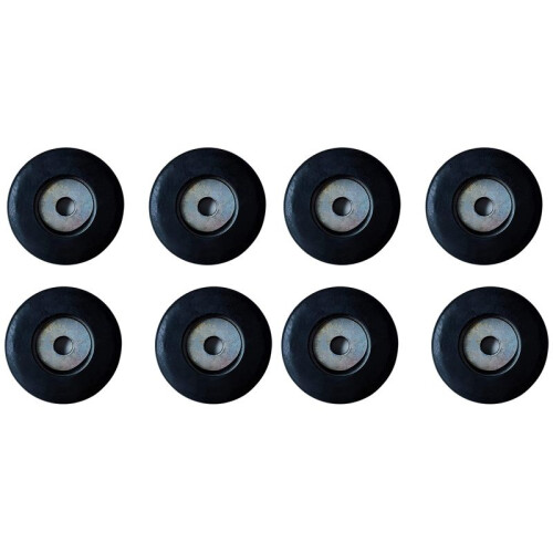 Conjunto de 8 Almofadas VibratóRias com PéS de Borracha para Compressor de Ar