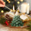Aromakerze in Weihnachtsbaumform (1 Stück) 1