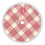Geruite kerstboomrok van 122 cm (48 inch) van polyester. 1