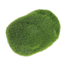 Rocce di muschio artificiale, pietre di schiuma verdi, 8x6x2 cm