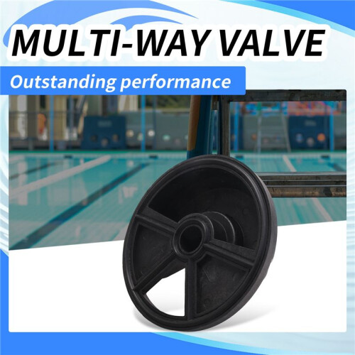 Flow Diverter with Gasket for High Flow 6-Way Multiport Valve 1