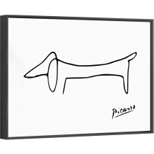 Picasso Friedenstaube Kunstdruck auf Leinwand