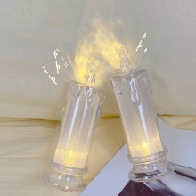 Flammenlose LED-Säulenkerzen, batteriebetrieben, 3x LR1130