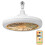 Ventilatore da soffitto senza pale con luce integrata e telecomando, 25 cm 1