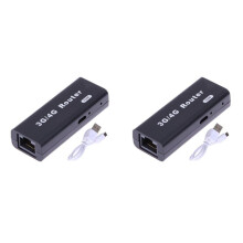 2X Portable 3G/4G WiFi Wlan Hotspot WiFi Hotspot 150Mbps RJ45 USB Wireless Router with USB Cable