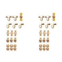 2X 15 Type RF Antenna Adapter Kit SMA Connector SMA Male Female Converter for WiFi Antenna Extension Goggles Antenna