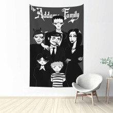 Tapeçaria de parede da Família Addams, 80x60 polegadas (203x152 cm).