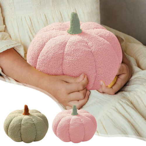 Μαξιλάρι βελούδου με κολοκύθα για το Halloween 20cm 28cm 35cm