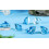 6 mini haaienbeeldjes van hars voor aquariums 1