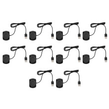 10X USB-Snabbladdare Kabeldockningsstativ för Huami 2 Stratos Pace 2S