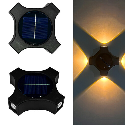 Refletor solar de parede – Refletor à prova d'água com iluminação para cima e para baixo. 1