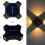 Refletor solar de parede – Refletor à prova d'água com iluminação para cima e para baixo. 3