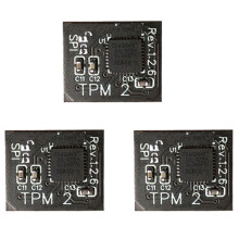3X TPM 2.0 Encryption Security Module Remote Card 12 Pin SPI TPM2.0 Security Module for MSI Motherboard