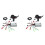 2X 36V 500W Controller MR-100 LCD Display Meter Dashboard Kit for  M4 Electric Scooter Accessories 1