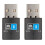 2X USB Wifi -Compatible Adapter V4.2 Wireless Network Card Wifi Antenna Transmitter PC Lan Internet Receiver 1
