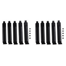 10 STKS Metalen PCI Slot Covers Beugel met Schroeven Volledig Profiel Uitbreiding Stoffilter Blindplaat voor PCI Slot