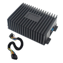Amplificateur Stéréo de Voiture à 4 Canaux, Boîtier D'Amplificateur DSP Haute Puissance Compatible avec Android, Petit Boîtier D'Amplificateur de
