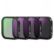 4er-Pack Wasserabweisender PL-Filter ND16 ND32 ND 64Filterset für Insta 360 Ace Pro Action-Kamera