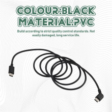 120CM Data Cable Coaxial Cable AR Glasses Accessories for Xreal Rayneo Air AR Glasses Accessories