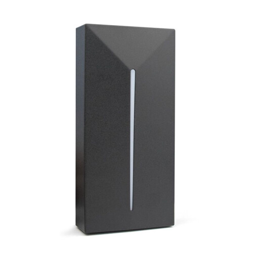 Access Control Card Reader Small Wiegand Card Reader IP68 Waterproof Long Range RFID Card Reader, 13.56Mhz IC/MF
