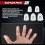 40 Pcs Fingertip Protectors, 5 Sizes Ukulele Finger Caps,for Guitar Ukulele Stringed Instruments 7