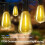 ST38 LED Light String Patio Shatterproof Lights Waterproof Light String for Bistro Porch Deck Backyard EU Plug B 4