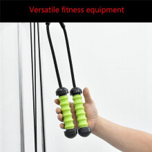 Triceps Training Handle Fitness Chest Grip High Pull Down Hand Grips Equipment Accessories for Gym Workout Green