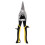 Tesoura de Corte de Metal Resistente para Corte de Chapas Metálicas, Corte Reto, Aço Cromo Vanádio de 10 Polegadas 1