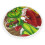 Weihnachtsbaumrock mit Fransen und Spitze, 122 cm, Polyester 2