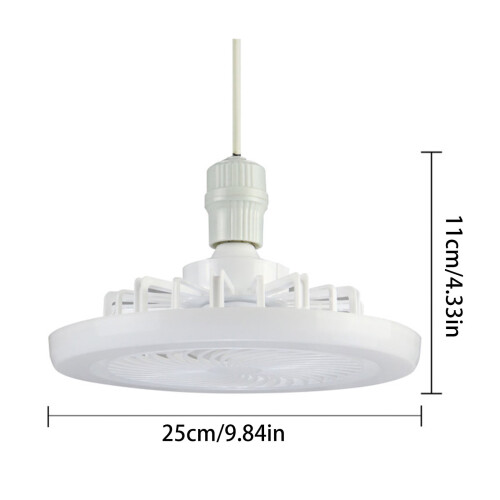 Deckenventilator mit Licht, 220 V, 3-farbig dimmbar 1