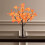 Fall Maple Tree 24" with 24 Warm White LEDs 2