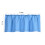 Cantonnière en polyester bleu ciel 5718 pouces 3