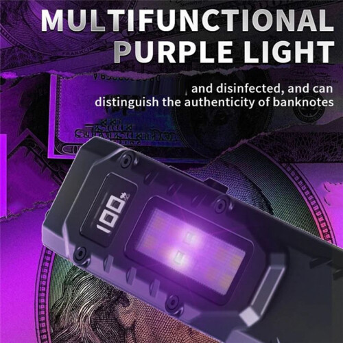 Portable Flashlight, Rechargeable Flashlight, Flashlight Work Light Torch Inspection Lights for Camping 1