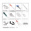 Guitar Repair Tool Kit, String Changing Tool, Wrench, Grinding File, Measuring Ruler, Stringer, Leveling Ruler, 25 in 1 4
