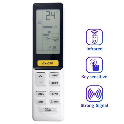 Replace A/C 0010402886D Remote Control for  Air Conditioner 0010402886D 1