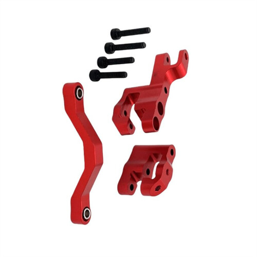Kit di Componenti di Sterzo per Auto RC per UDIRC 1/16 GR UD M16 RC, Accessori per Auto, Rosso 1