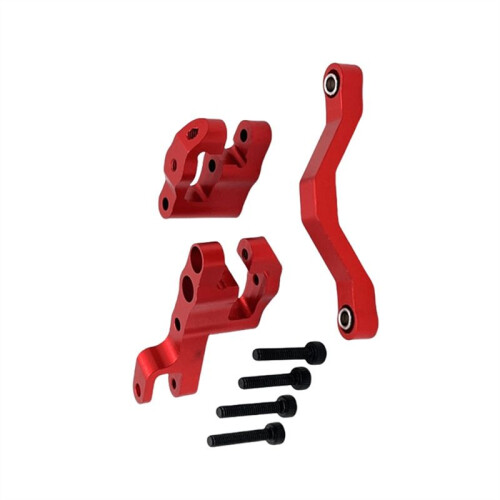 Kit di Componenti di Sterzo per Auto RC per UDIRC 1/16 GR UD M16 RC, Accessori per Auto, Rosso 2