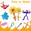300 PCS Pipe Cleaners, Multi Color Chenille Stems, Pipe Cleaners , 20 Assorted Colors Pipecleaners for DIY 4