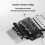 Elektryczna Gitara Twin-Vibrator Bridge Vibrato System Gitara Twin-Vibrator Twin-Vibrator String-Plate Bridge Czarny 4