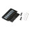 Headless Guitar Bridge Oblique 7 Strings Headless Guitar Metal Sadel Bridge Elgitarr Bridge Delar 8