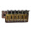 6 Strings Guitar Bridge Sadel Slutstycke Elgitarr Tremolo Bridge Standard Gitarrtillbehör Guld 7