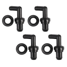 4X 90 Degree PCV Valve and Grommet Kit for / 17130-PM6-003 + 17139-PK1-000