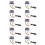 10X 220V Sonde de Commutateur de Commande de Thermostat Du RéGulateur de Température 10A Digital Led 1