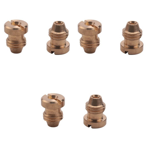 Foam Cannon Orifice Nozzle Tips, High Replacement Thread Nozzle for Snow Foam Lance, 1.1 mm, 6-Pack