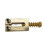 Elgitarrbrosadlar Mässing 10,5MM Tremolo Delar Elgitarr Bridgesträngsadel Gitarrdelar Guld 9