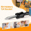24PCS Keychain Bit Holder,Hex Drill Bit Holder for Impact Driver Drill Bit,Screwdriver Bit Holders for Tools and Gifts 4